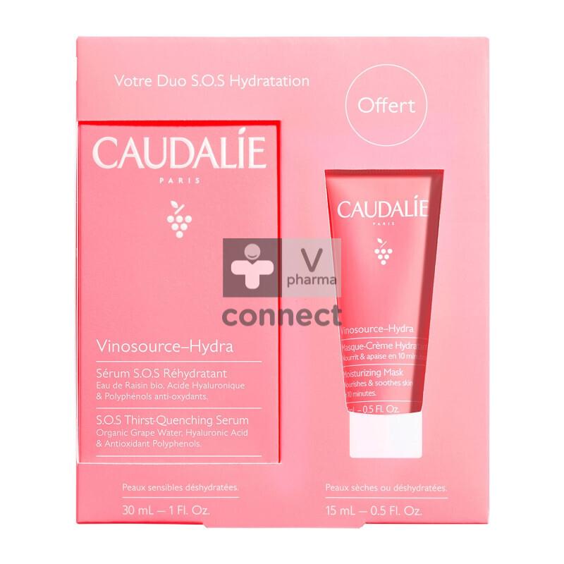 Masque-Crème Hydratant - Caudalie - Vinosource-Hydra - 75ml