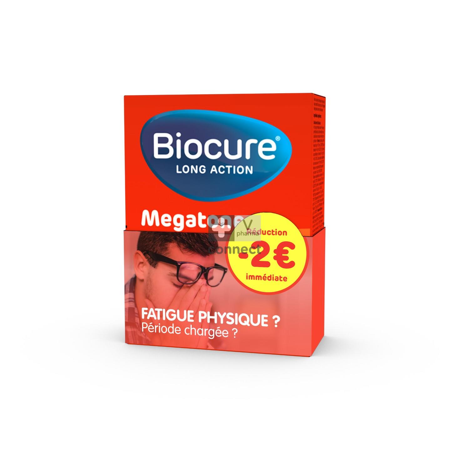 Biocure Megatone L.A.Energy Boost 60 Comprimés 2€