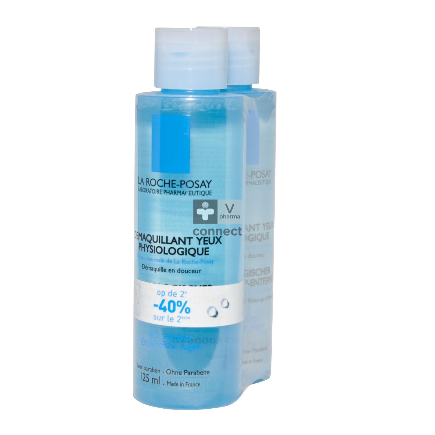La Roche Posay Toil Physio Oogreiniging Duo 2x125ml