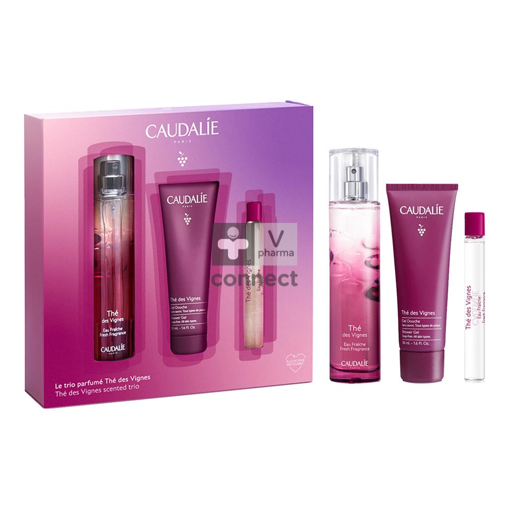 Caudalie Coffret Noel The Vignes 50 ml 3 Produits