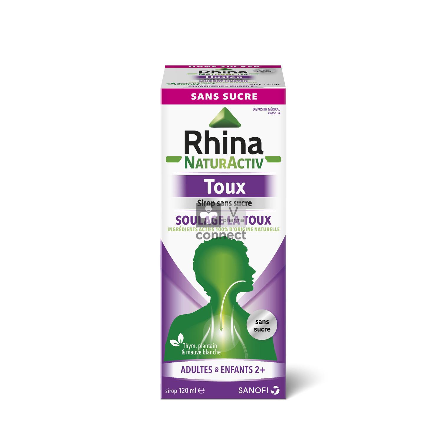 Rhina NaturActiv Toux Sirop - 180g