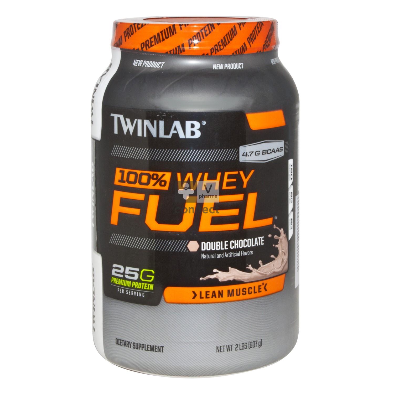 Twinlab 100 % Whey Protein Fuel Chocolat 900 g