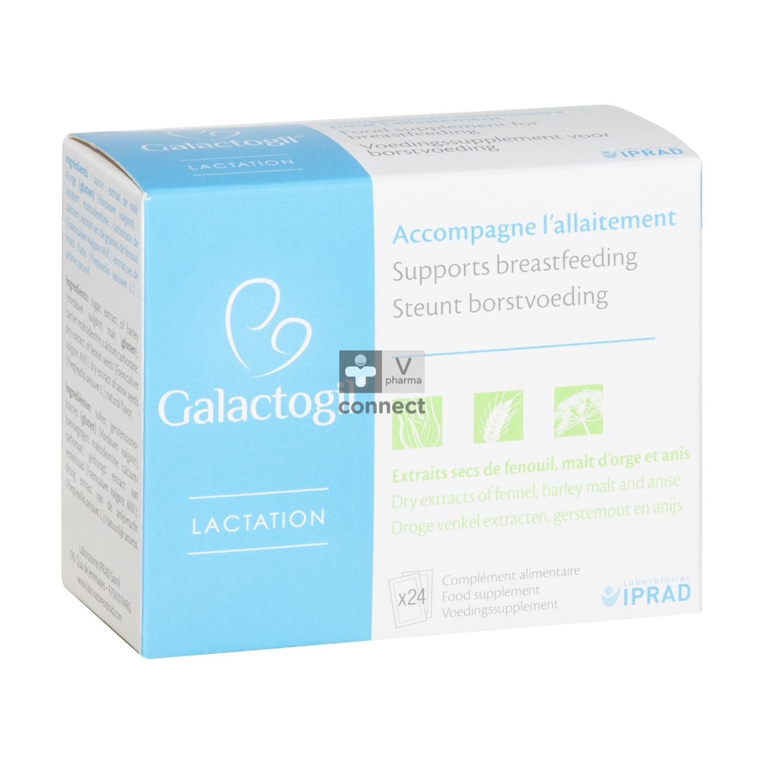 Galactogil Lactation, boîte de 24 sachets