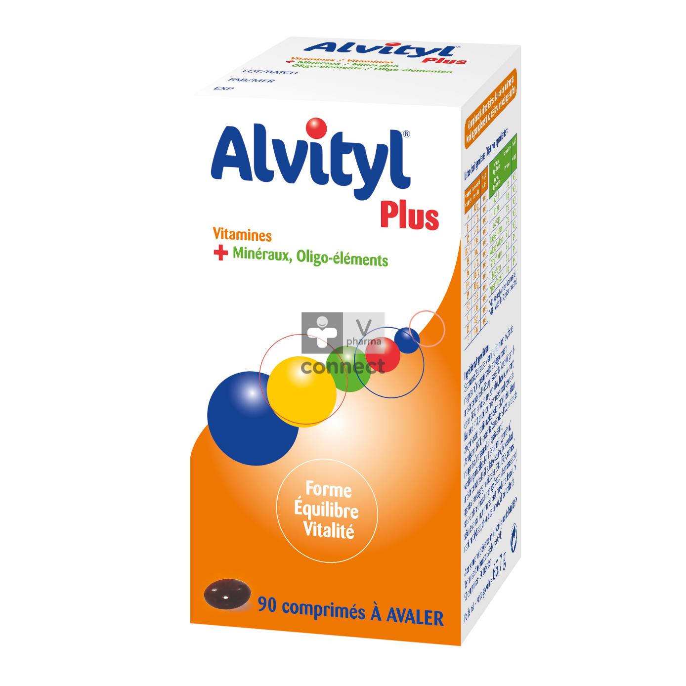 ALVITYL VITALITE comprimés à avaler B/90