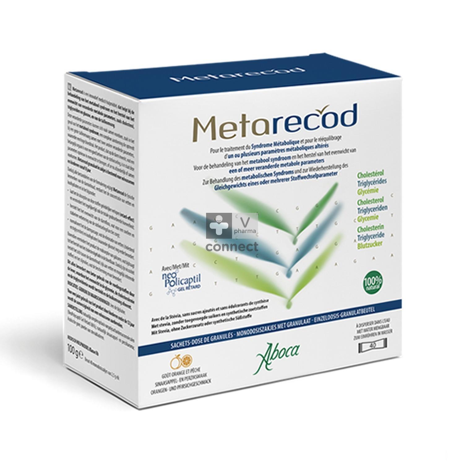 Metarecod d'Aboca est un dispositif médical indiqué dans le