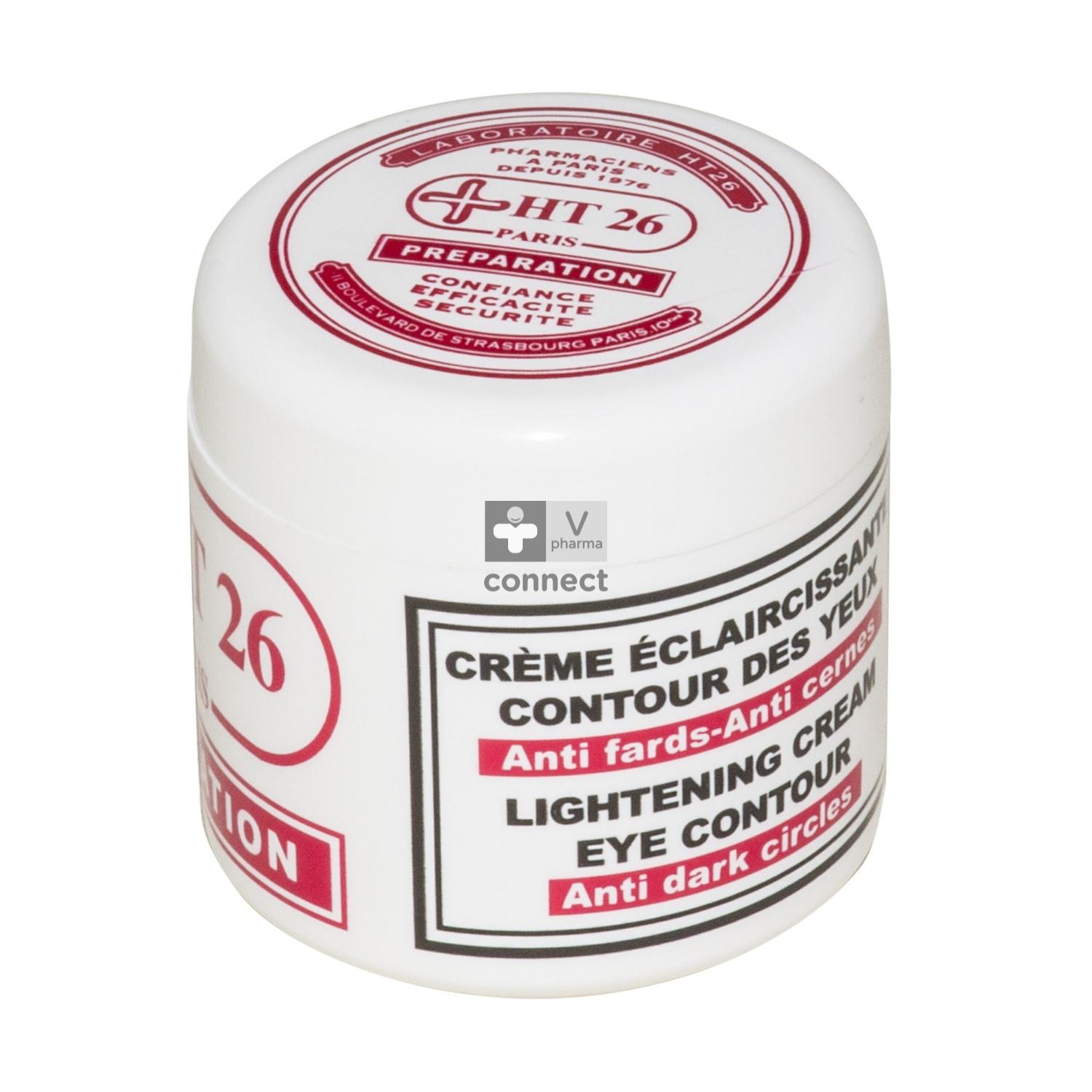 HT26 Préparation Crème Eclaircissante Contour des Yeux 30 ml