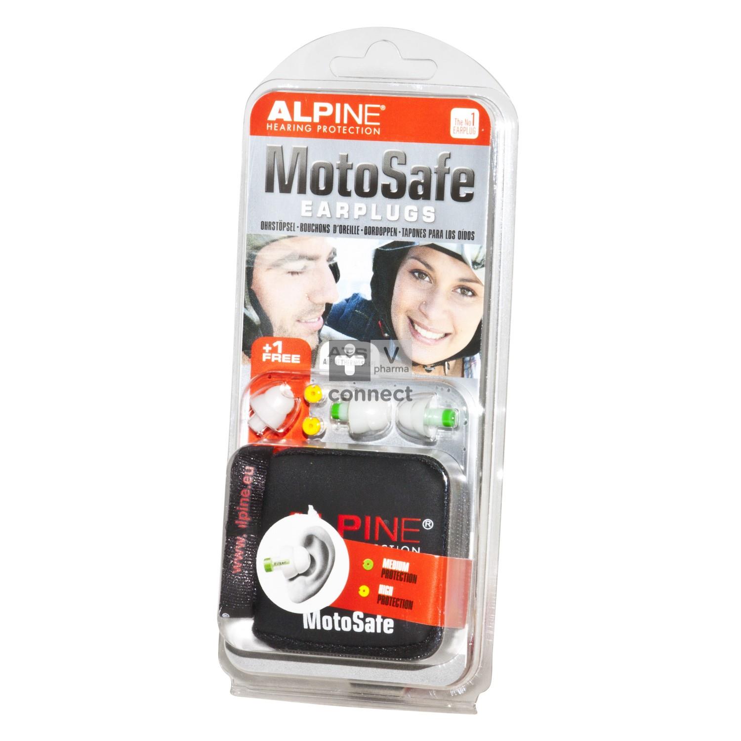 Bouchons D'Oreilles Artivive 28 DB | 2 Paires Réutilisables | Silicone Souple | 8 Embouts Taille S-XL | Pour Moto, Sommeil, Concerts