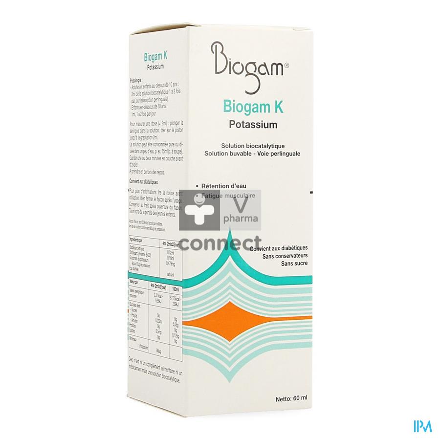 BIOGAM CUIVRE-OR-ARGENT 60 ML