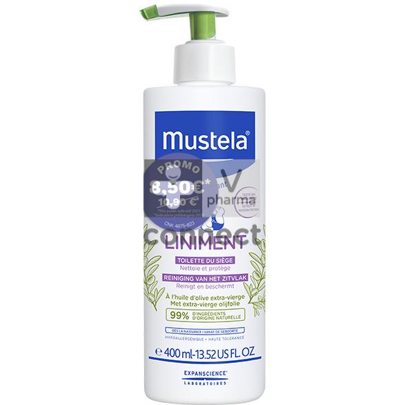 Mustela Bébé Liniment - Nettoyage du siège