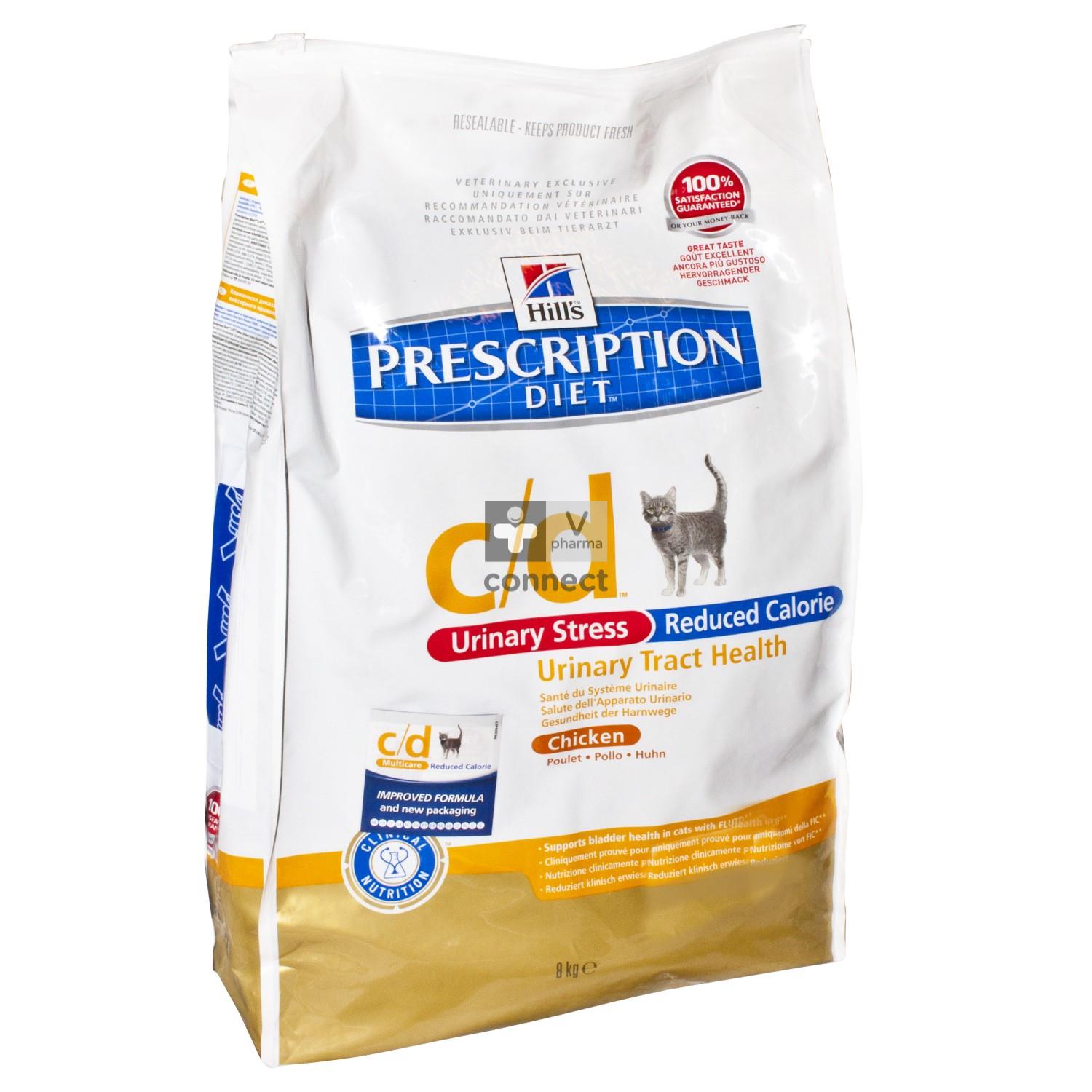 Hills cd urinary stress reduced calorie 2025