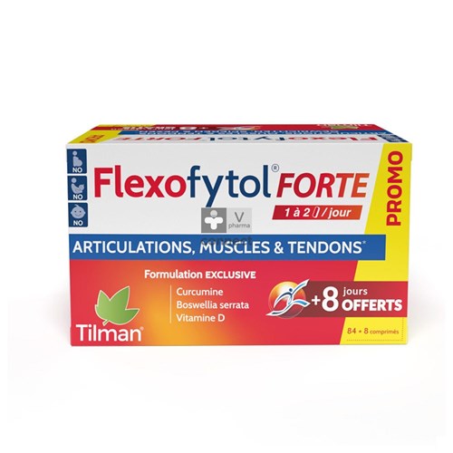 Flexofytol Forte 84+8 Comprimés Promo pack