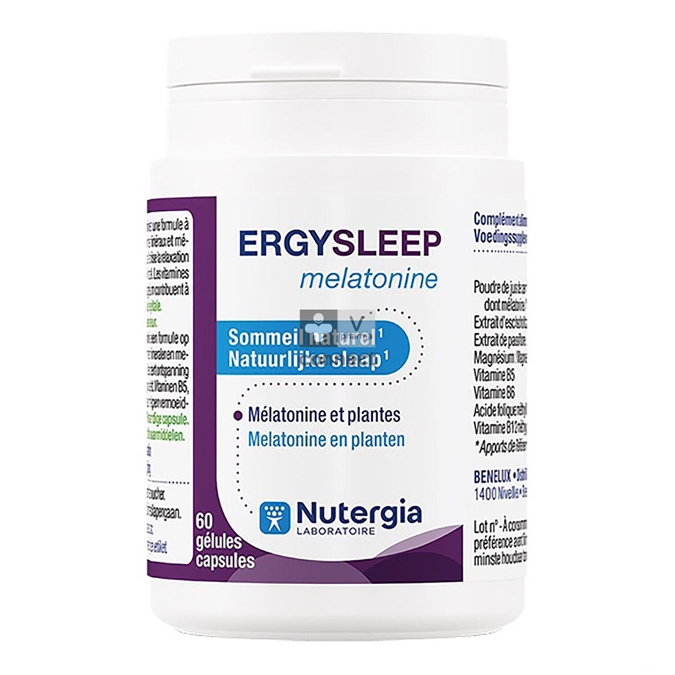 Nutergia Ergysleep Melatonine 60 Capsules