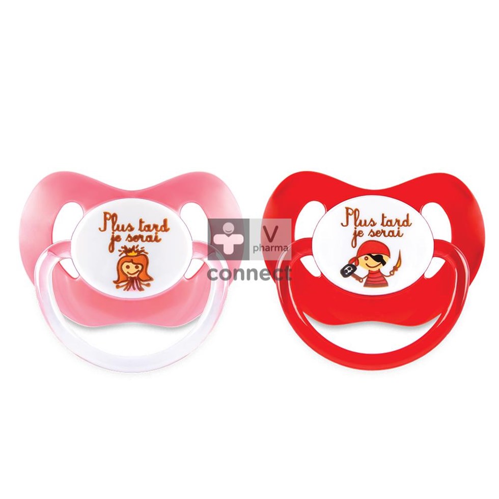 Dodie Fopspeen Fysio Silic. 1 0-6m Piraat Prinses