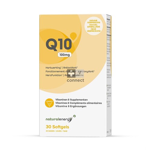 Natural Energy Q10 Energy 100 Mg 30 Capsules