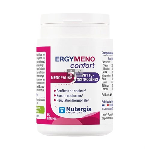Nutergia Ergymeno Confort 60 Capsules