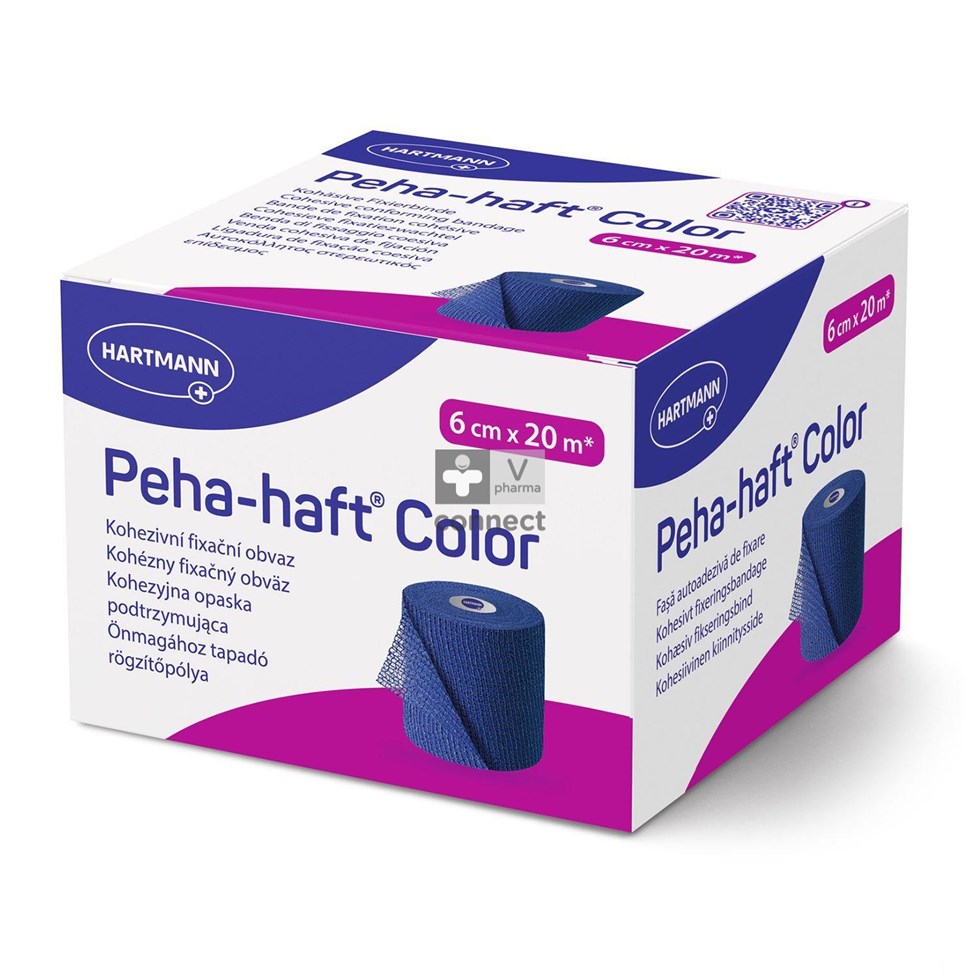 Peha Haft Bleu LF 6 cm x 20 m