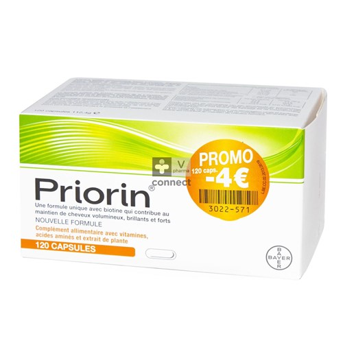 Priorin 120 Capsules Prix Promo