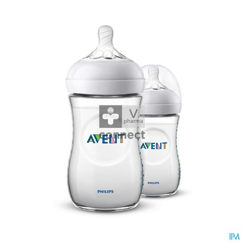 Philips Avent Natural 2.0 Zuigfles 260ml Duo SCF033/27