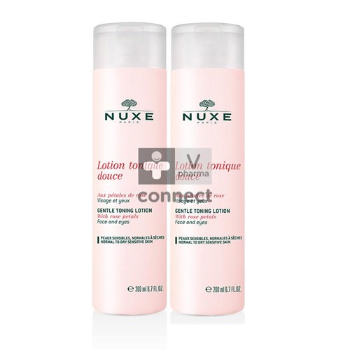 Nuxe Démaquillant Lotion Tonique Douce 2 x 200 ml