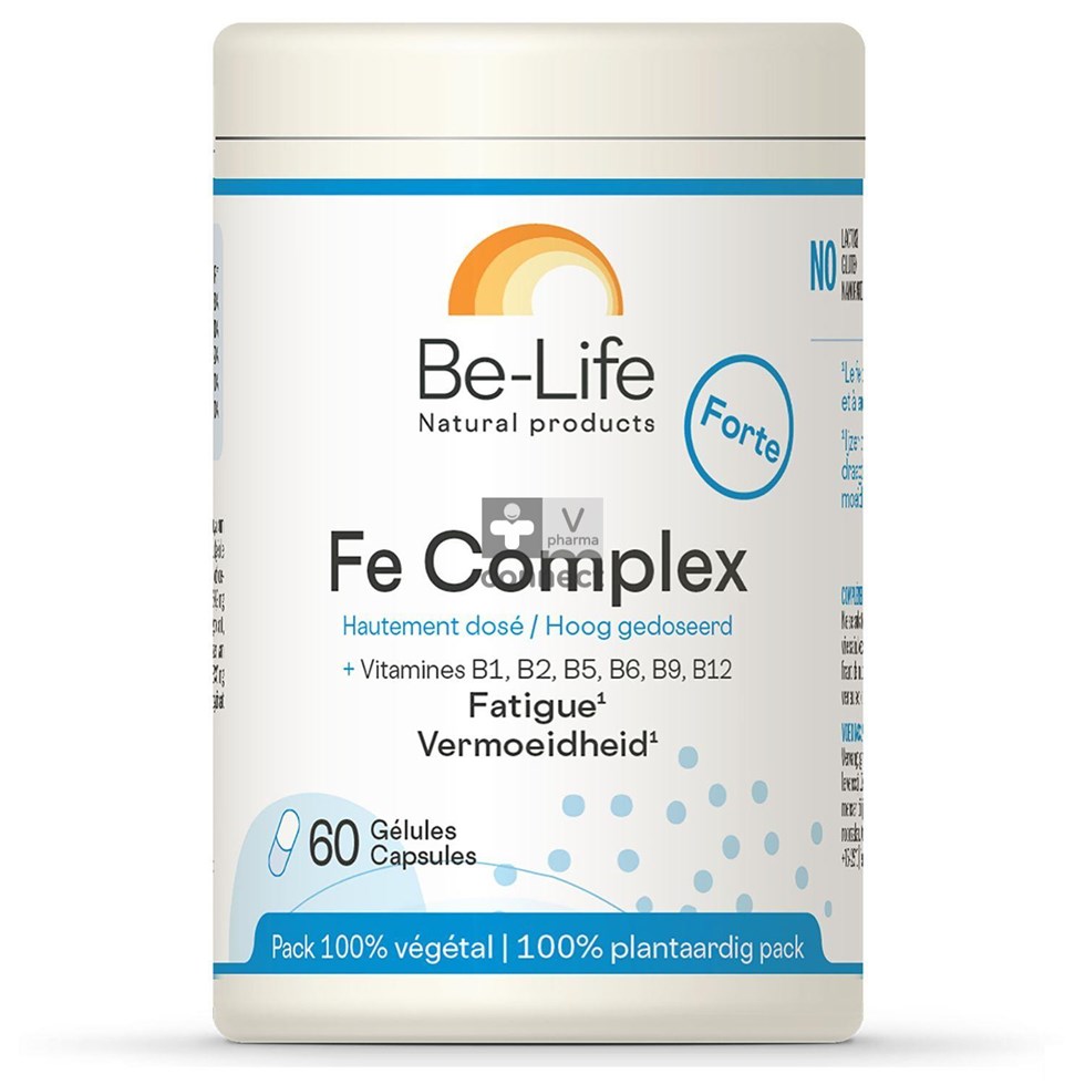 Fe Complex Minerals Be Life Nf Gel 60
