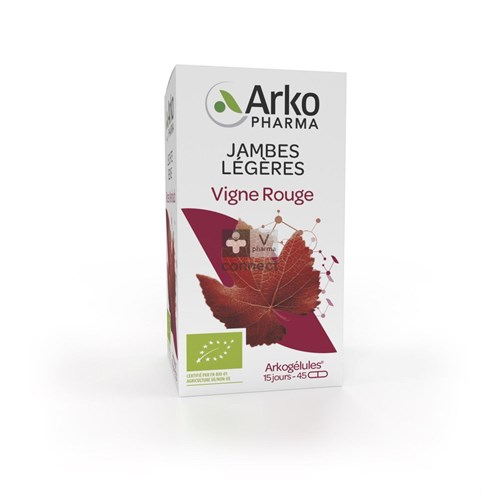 Arko Vitiven Vigne Rouge Bio 45 Gelules