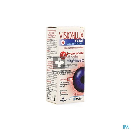 Visionlux Plus Oogdruppels 10 ml