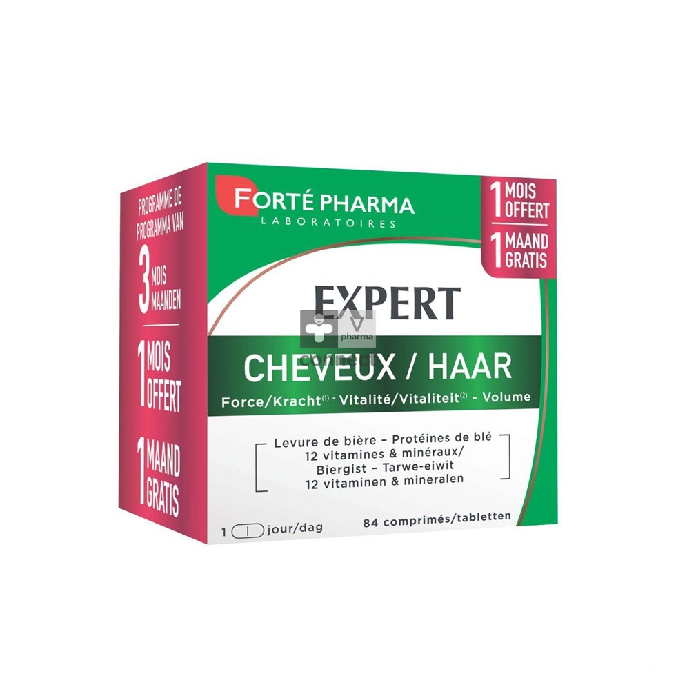 Forte Pharma Expert Cheveux 84 Comprimés