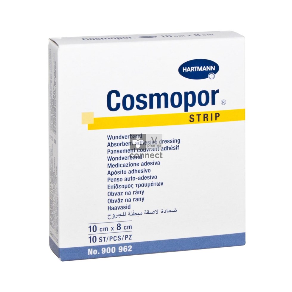 Cosmopor Strip 8x10cm 10 P/s