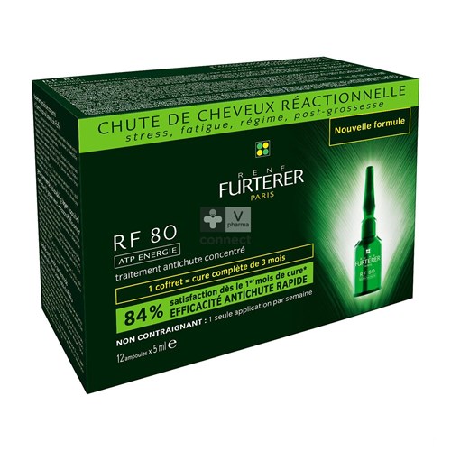 Furterer Triphasic Réactionnel Cure 12 Ampoules