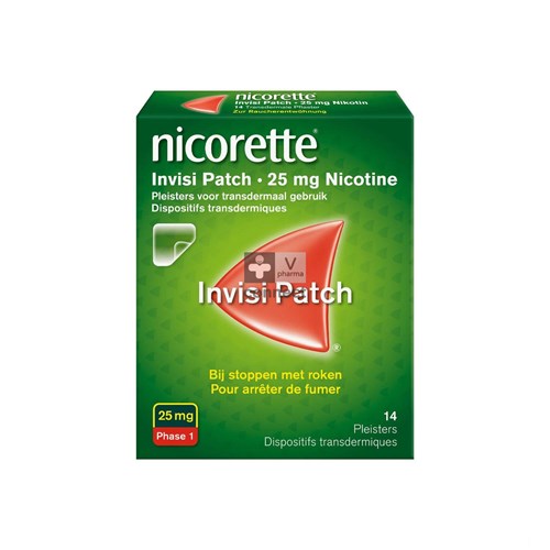 Nicorette Invisi 25mg Patch 14