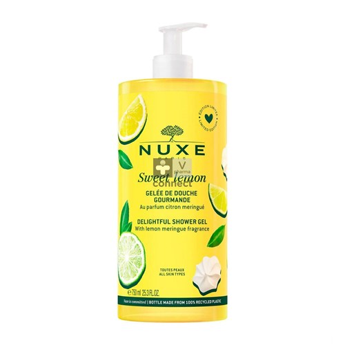 Nuxe Sweet Lemon Douchegel 750ml