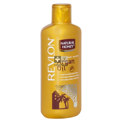 Natural Honey Gel Douche Huile D'argan 650 ml
