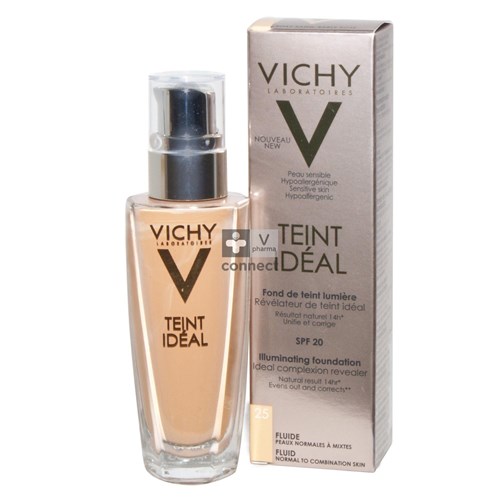 Vichy Fond de Teint Ideal 25 Moyen Fluide 30 ml
