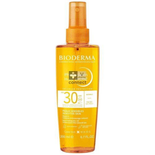 Bioderma Photoderm Bronz Huile Sèche SPF30 Spray 200 ml