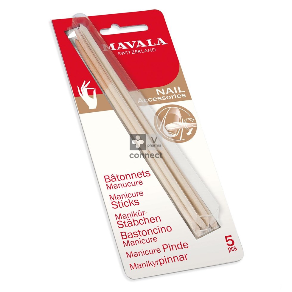 Mavala Ongles Batonnets Manucure 5 Pièces