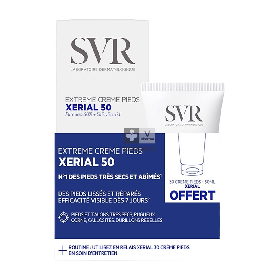 Coffret Xerial 50 Extreme 50ml+30 Pieds 50ml Grat.