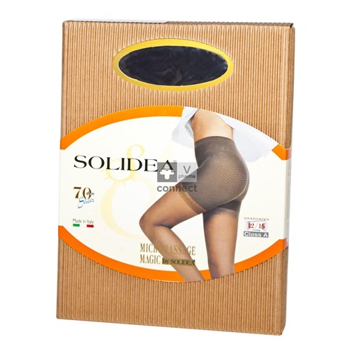 Solidea Collant Magic 70 Sheer Nero 2-m