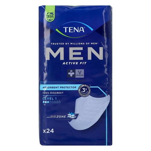 Tena For Men Level 1   24 stuks