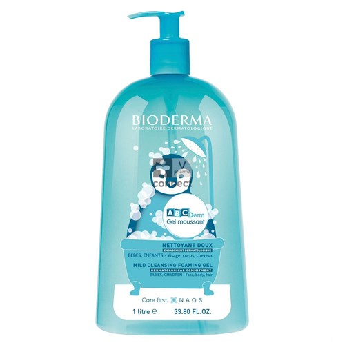 Bioderma Abcderm Schuimende Gel 1l