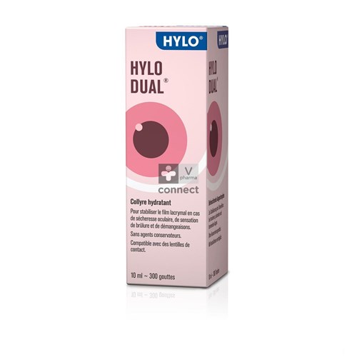 Hylo-Dual Hydraterende oogdruppels 10ml