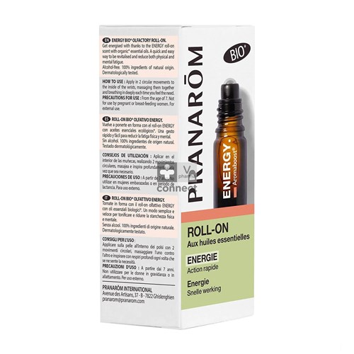 Pranarom Aromaboost Roller Energy 5 ml