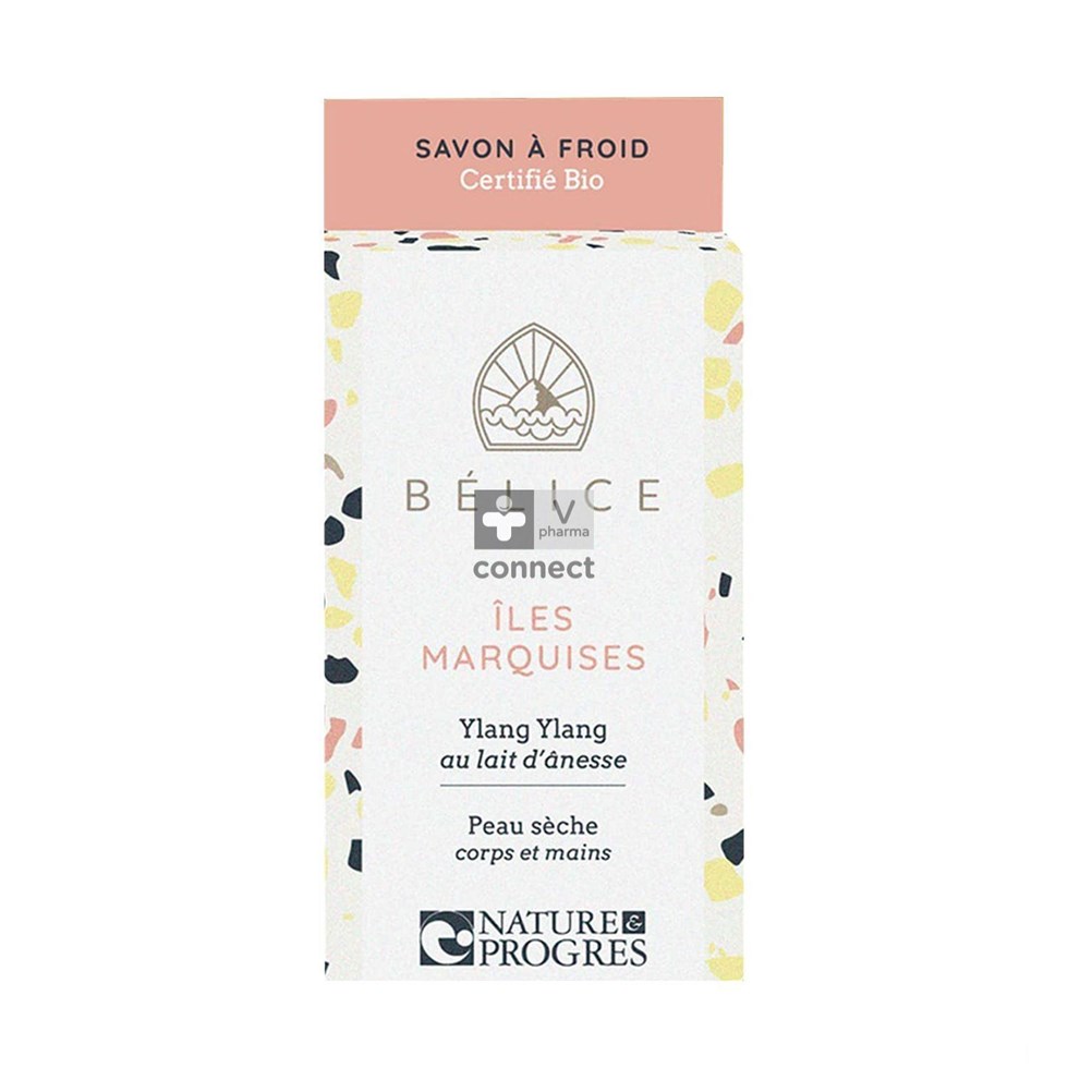 Belice Iles Marquises Zeep Koud Bio 100g