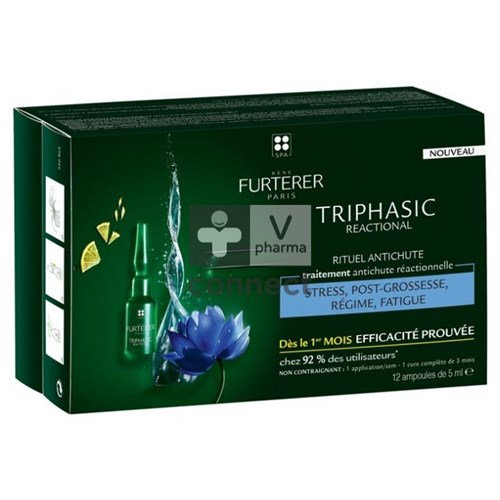 Furterer Triphasic Reactional Amp 12x5ml+sh 100ml