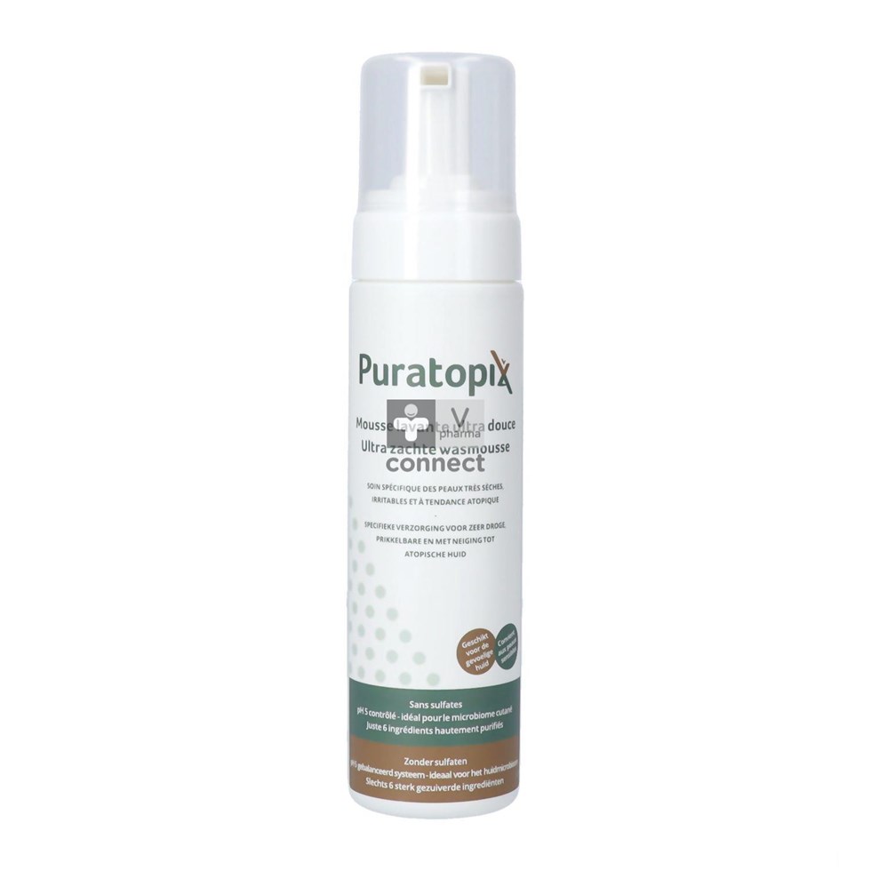 Puratopix Mousse Lavante Ultra Douce 200 ml