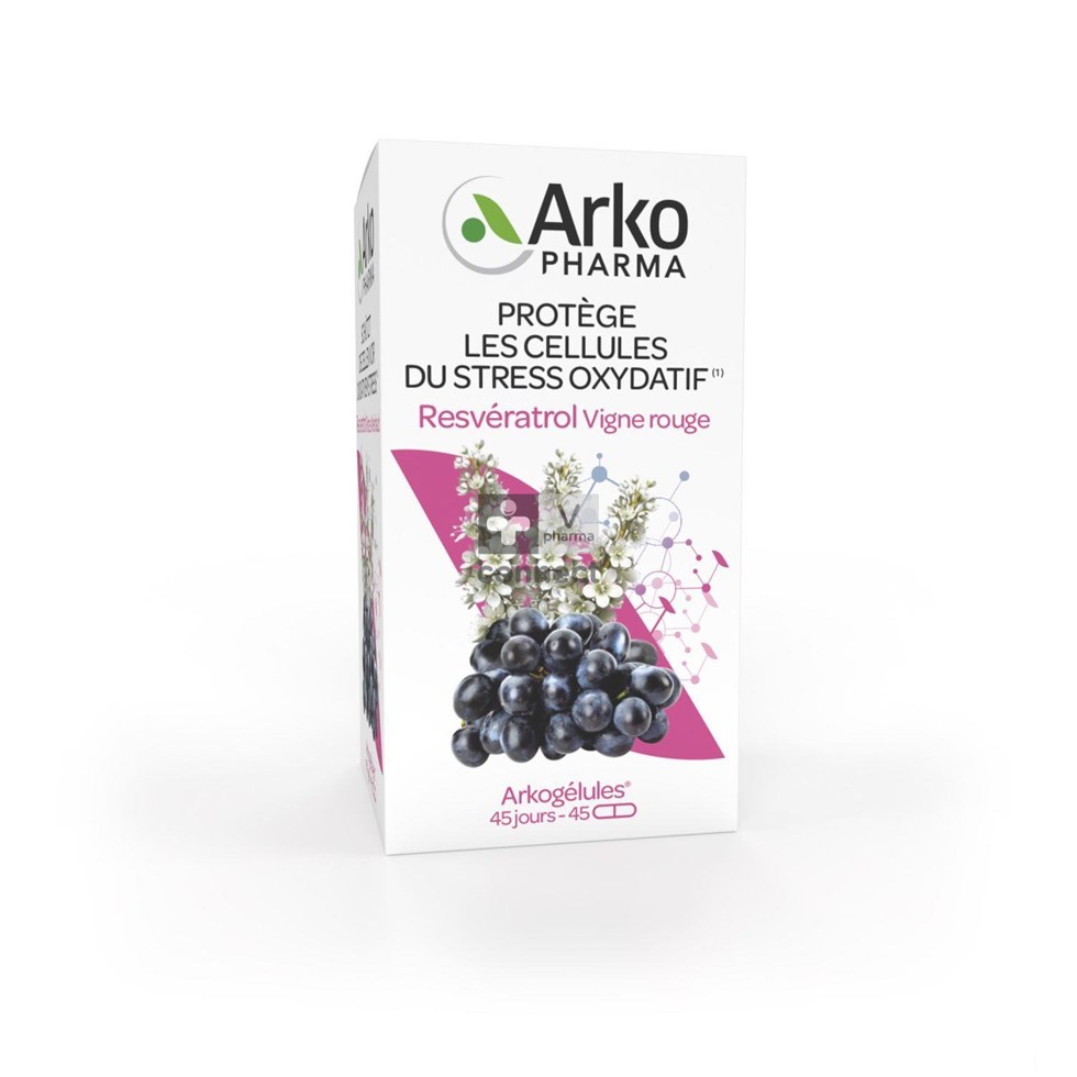 Arkocaps Resveratrol Caps 45 Verv.3045283