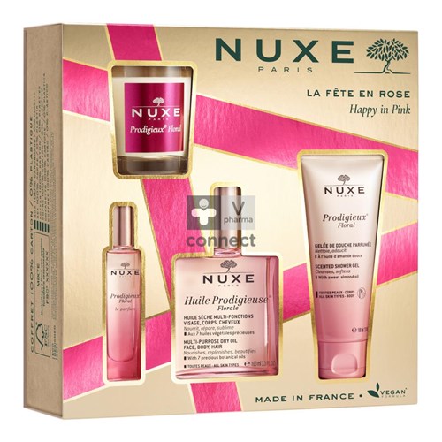 Nuxe Coffret Prod Floral Noel 4 Prod.