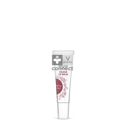 Weleda Colour Lip Balm Berry Red 10ml