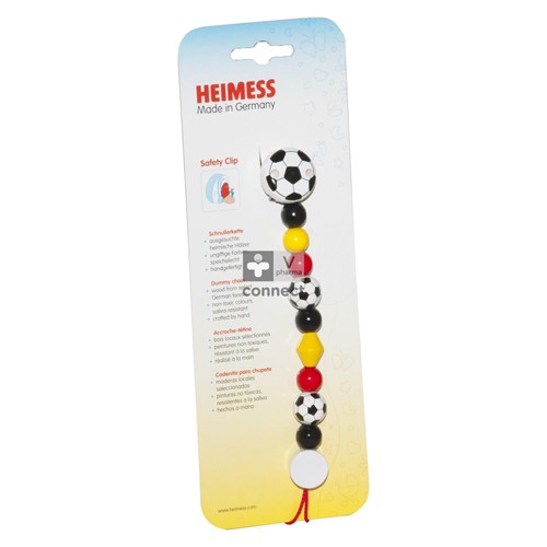 Heimess Attache Sucette Bois Football