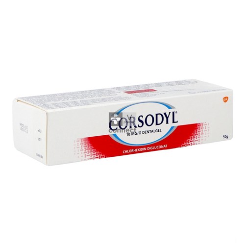 Corsodyl Gel voor dentaal gebruik 50 g