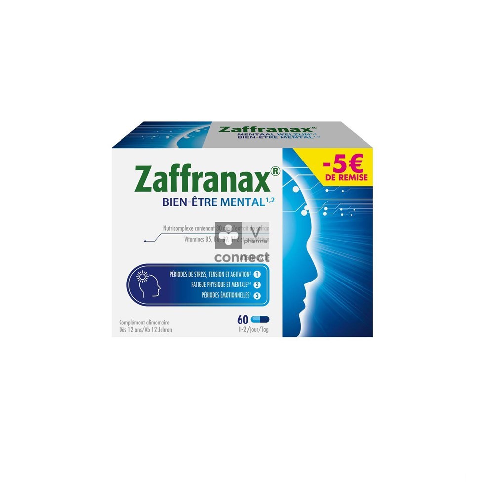 Zaffranax Caps 60 Promo -5€